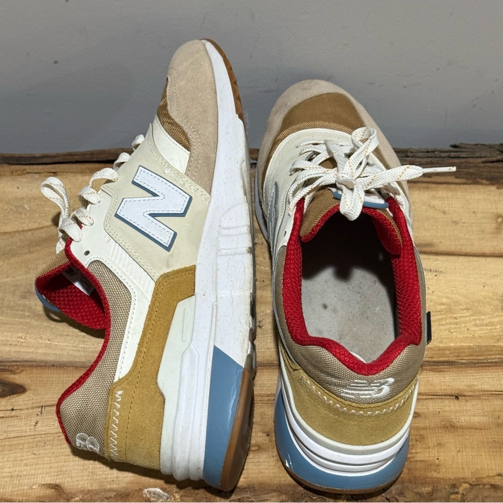 New Balance 997H Cordura Workwear Tan Sneaker CM997HTI Size 12 A50 - Picture 10 of 12